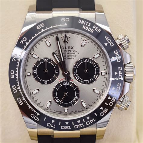 Rolex daytona silver face